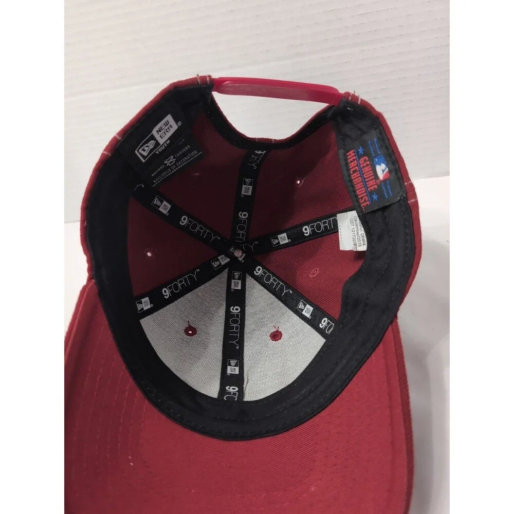 Arizona Diamondbacks New Era 9FORTY Adjustable Hat Red Strapback MLB YOUTH